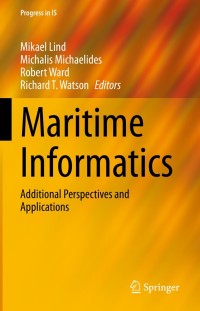 Cover image: Maritime Informatics 9783030727840