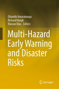 Imagen de portada: Multi-Hazard Early Warning and Disaster Risks 9783030730024