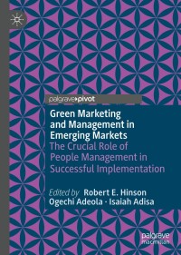 Cover image: Green Marketing and Management in Emerging Markets 9783030730062
