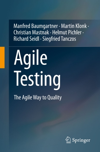 Cover image: Agile Testing 9783030732080
