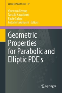 Cover image: Geometric Properties for Parabolic and Elliptic PDE's 9783030733629