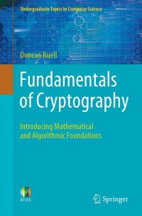 Cover image: Fundamentals of Cryptography 9783030734916