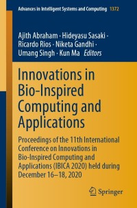 Imagen de portada: Innovations in Bio-Inspired Computing and Applications 9783030736026