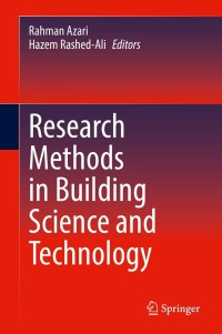 Cover image: Research Methods in Building Science and Technology 9783030736910