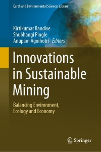 Cover image: Innovations in Sustainable Mining 9783030737955