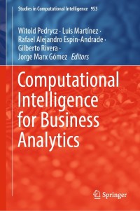 Cover image: Computational Intelligence for Business Analytics 9783030738181