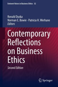 Cover image: Contemporary Reflections on Business Ethics 2nd edition 9783030739270