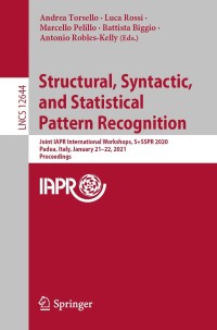 表紙画像: Structural, Syntactic, and Statistical Pattern Recognition 9783030739720