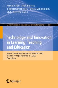 Cover image: Technology and Innovation in Learning, Teaching and Education 9783030739874