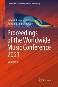 Cover image: Proceedings of the Worldwide Music Conference 2021 9783030740382
