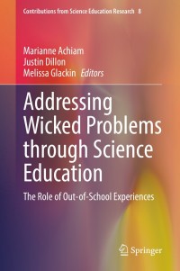 Imagen de portada: Addressing Wicked Problems through Science Education 9783030742652