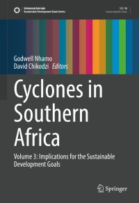 صورة الغلاف: Cyclones in Southern Africa 9783030743024