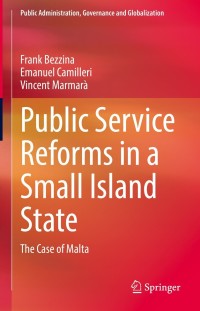 Cover image: Public Service Reforms in a Small Island State 9783030743567