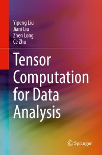 Cover image: Tensor Computation for Data Analysis 9783030743857