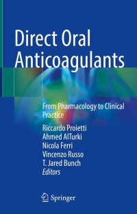 Cover image: Direct Oral Anticoagulants 9783030744618