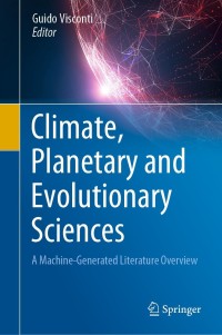 Cover image: Climate, Planetary and Evolutionary Sciences 9783030747121