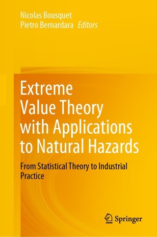 Cover image: Extreme Value Theory with Applications to Natural Hazards 9783030749415