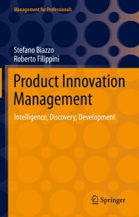Cover image: Product Innovation Management 9783030750107