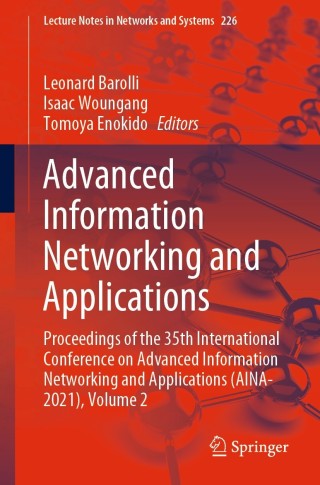 Cover image: Advanced Information Networking and Applications 9783030750749
