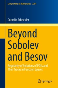 Cover image: Beyond Sobolev and Besov 9783030751388