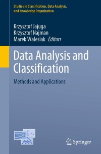 Cover image: Data Analysis and Classification 9783030751890