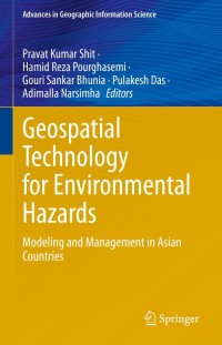 Cover image: Geospatial Technology for Environmental Hazards 9783030751968