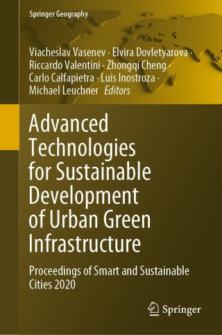 Imagen de portada: Advanced Technologies for Sustainable Development of Urban Green Infrastructure 9783030752842