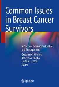 Cover image: Common Issues in Breast Cancer Survivors 9783030753764