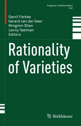 Cover image: Rationality of Varieties 9783030754204
