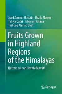 Cover image: Fruits Grown in Highland Regions of the Himalayas 9783030755010
