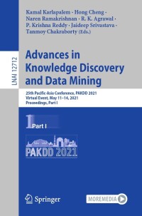 Cover image: Advances in Knowledge Discovery and Data Mining 9783030757618