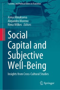 Titelbild: Social Capital and Subjective Well-Being 9783030758127