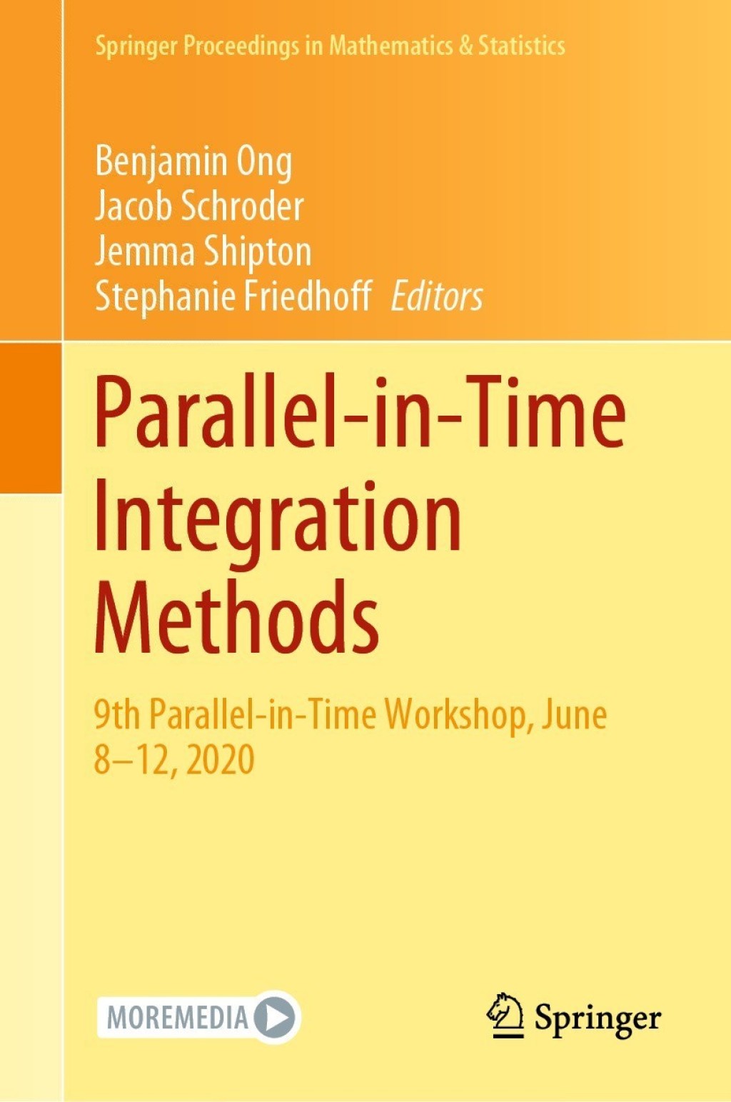 Parallel-in-Time Integration Methods 9th Parallel-in-Time Workshop, June 8–12, 2020
