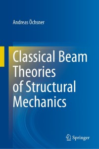Cover image: Classical Beam Theories of Structural Mechanics 9783030760342