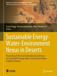 Imagen de portada: Sustainable Energy-Water-Environment Nexus in Deserts 9783030760809