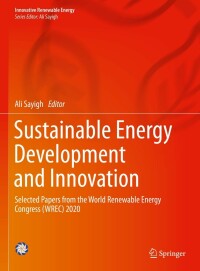 Cover image: Sustainable Energy Development and Innovation 9783030762209