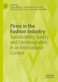 Cover image: Firms in the Fashion Industry 9783030762544