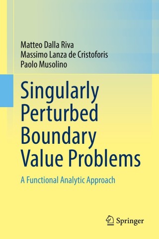 Cover image: Singularly Perturbed Boundary Value Problems 9783030762582