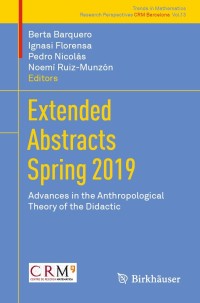 Imagen de portada: Extended Abstracts Spring 2019 9783030764128