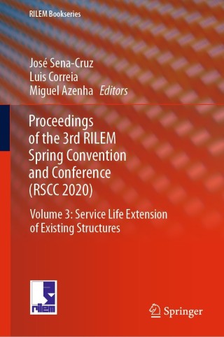 Imagen de portada: Proceedings of the 3rd RILEM Spring Convention and Conference (RSCC 2020) 9783030764647