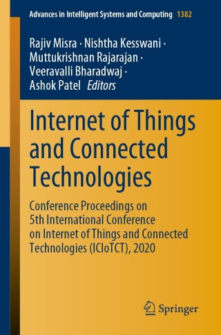 صورة الغلاف: Internet of Things and Connected Technologies 9783030767358