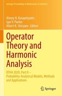 Cover image: Operator Theory and Harmonic Analysis 9783030768287