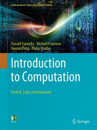 Cover image: Introduction to Computation 9783030769079