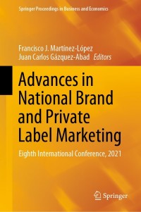 Immagine di copertina: Advances in National Brand and Private Label Marketing 9783030769345