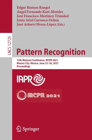 Cover image: Pattern Recognition 9783030770037