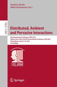 Cover image: Distributed, Ambient and Pervasive Interactions 9783030770143