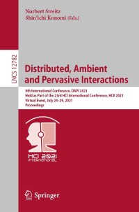 Imagen de portada: Distributed, Ambient and Pervasive Interactions 9783030770143