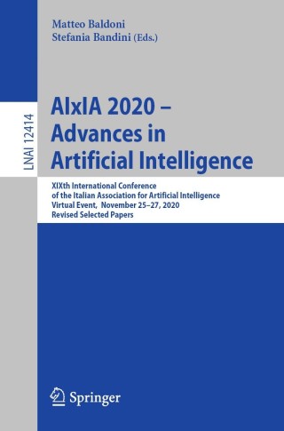 Imagen de portada: AIxIA 2020 – Advances in Artificial Intelligence 9783030770907