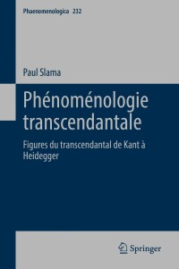 Cover image: Phénoménologie transcendantale 9783030771041