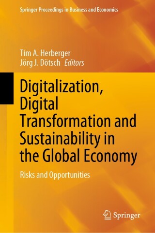 Cover image: Digitalization, Digital Transformation and Sustainability in the Global Economy 9783030773397